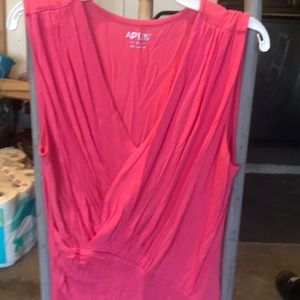 Apt 9 medium pink top